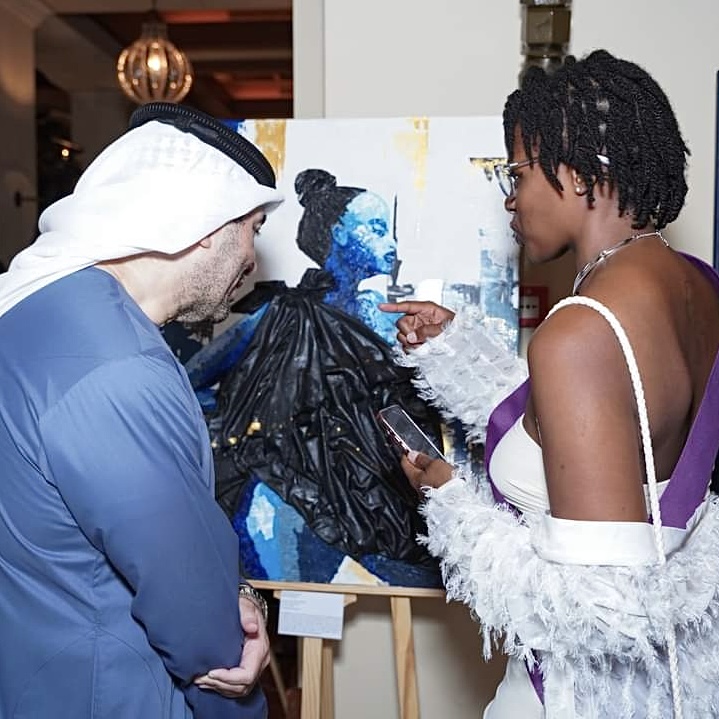 Opening of the Inspire Inclusion exhibition, One & Only Royal Mirage, Zee Arts Gallery, Dubai, 2024